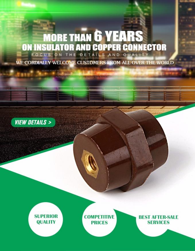 Electrical SEP composite standoff busbar hexagonal insulator