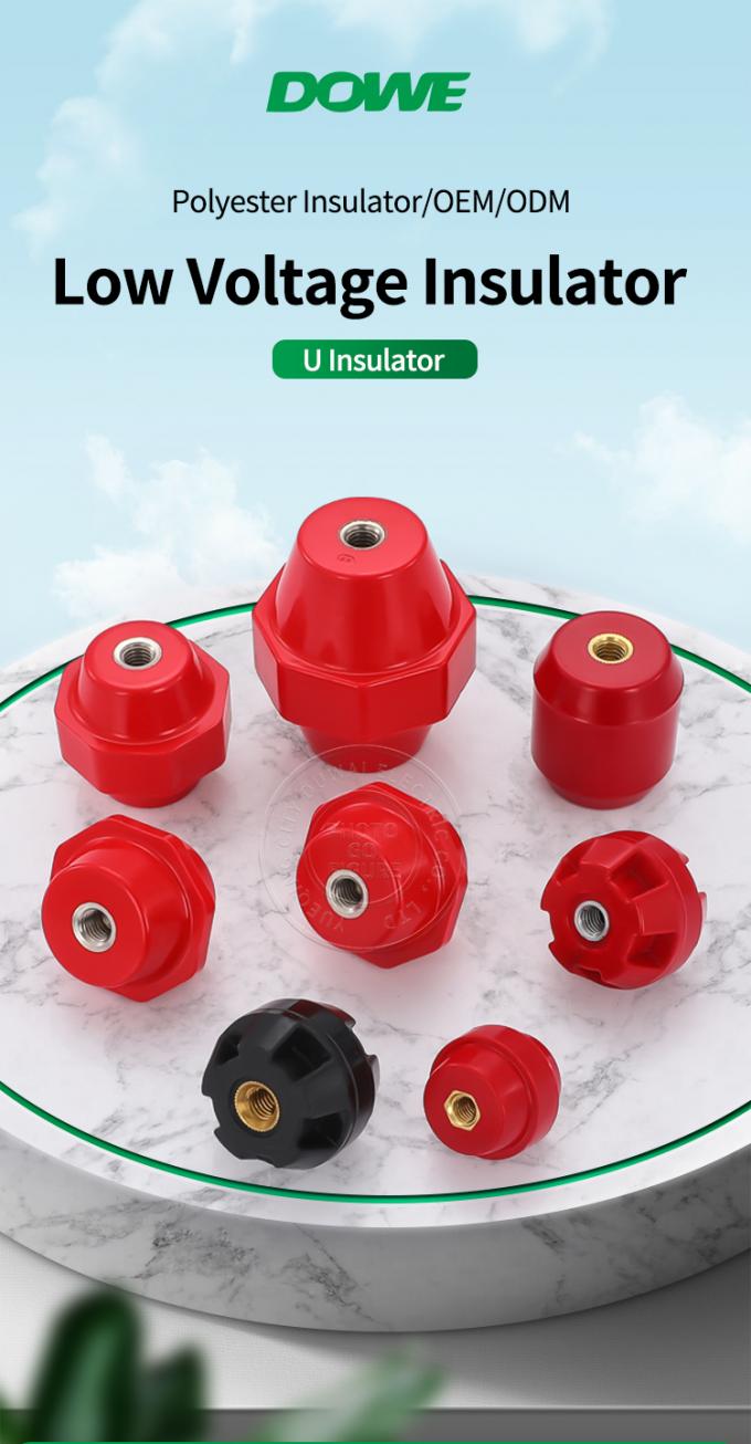 U Type Busbar Standoff Insulators Marble USA Electrical Resistance