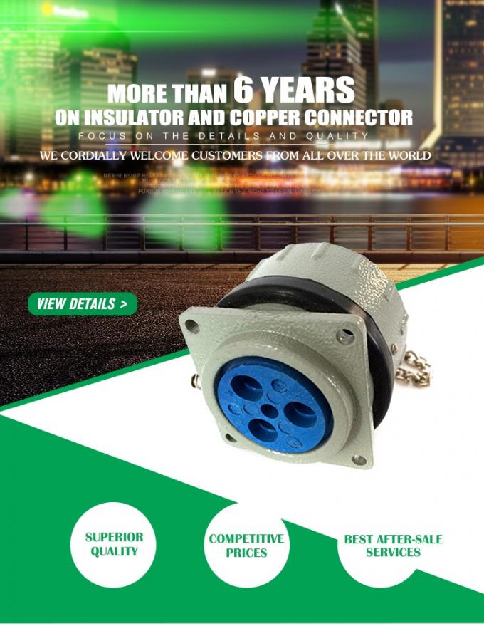 Factory outlets reliable contact marine use GZ100A 100A 4 wire socket